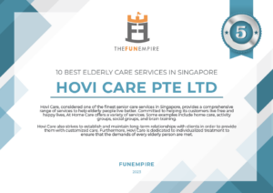 Award: 10 best elderly care services in Singapore